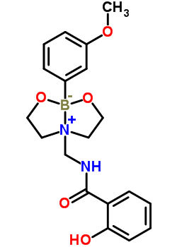 79484-64-3  [N-({bis[2-(hydroxy-kappaO)ethyl]amino-kappaN}methyl)-2-hydroxybenzamidato(2-)](3-methoxyphenyl)boron