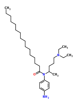 79692-45-8  N-(4-aminophenyl)-N-[5-(diethylamino)pentan-2-yl]hexadecanamide