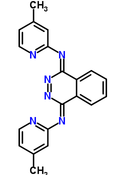 83454-36-8  N,N'-phthalazine-1,4-diylidenebis(4-methylpyridin-2-amine)