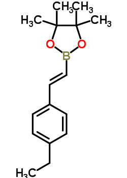 870717-91-2  4-Ethyl-trans-beta-styrylboronic acid pinacol ester 870717-91-2  4-Ethyl-trans-beta-styrylboronic acid pinacol ester