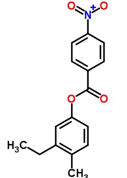 92963-86-5  3-ethyl-4-methylphenyl 4-nitrobenzoate