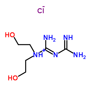 101491-37-6  N-(N'-carbamimidoylcarbamimidoyl)-2-hydroxy-N-(2-hydroxyethyl)ethanaminium chloride