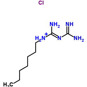 101491-43-4  N-(N'-carbamimidoylcarbamimidoyl)heptan-1-aminium chloride