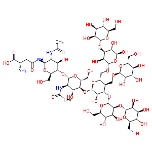 117828-04-3;145567-24-4;39114-02-8;63626-75-5;86012-74-0  (2S)-4-{[(2R,3R,4R,5S,6R)-3-(acetylamino)-5-{[(2S,3R,4R,5S,6R)-3-(acetylamino)-5-{[(2S,3S,4S,5R,6S)-4-{[(2S,3S,4S,5S,6R)-4,5-dihydroxy-6-(hydroxymethyl)-3-{[(2R,3S,4S,5S,6R)-3,4,5-trihydroxy-6-(hydroxymethyl)tetrahydro-2H-pyran-2-yl]oxy}tetrahydro-2H-pyra