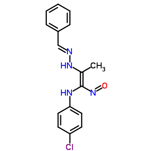 126389-47-7  N-{(1E)-2-[(2E)-2-benzylidenehydrazinyl]-1-nitrosoprop-1-en-1-yl}-4-chloroaniline
