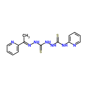 127142-23-8  N-(pyridin-2-yl)-2-({(2E)-2-[1-(pyridin-2-yl)ethylidene]hydrazinyl}carbothioyl)hydrazinecarbothioamide