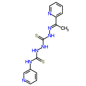 127142-59-0  N-(pyridin-3-yl)-2-({(2E)-2-[1-(pyridin-2-yl)ethylidene]hydrazinyl}carbothioyl)hydrazinecarbothioamide