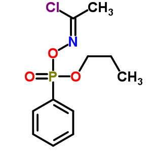 135289-99-5  N-(phenyl-propoxy-phosphoryl)oxyacetimidoyl chloride