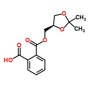 155550-73-5  2-({[(4R)-2,2-dimethyl-1,3-dioxolan-4-yl]methoxy}carbonyl)benzoic acid