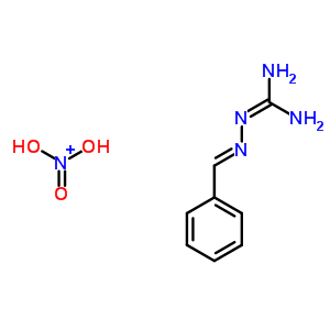 1934-34-5  2-(benzylideneamino)guanidine; dihydroxy-oxo-ammonium