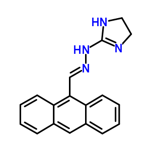 204393-32-8  2-[(2E)-2-(anthracen-9-ylmethylidene)hydrazinyl]-4,5-dihydro-1H-imidazole