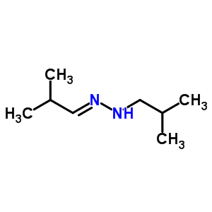 21041-71-4  (2E)-1-(2-methylpropyl)-2-(2-methylpropylidene)hydrazine