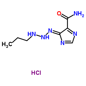 21244-73-5  (4Z)-4-(3-propyltriazanylidene)-4H-imidazole-5-carboxamide hydrochloride (1:1)