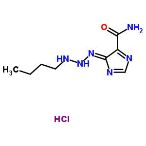21244-74-6  (4Z)-4-(3-butyltriazanylidene)-4H-imidazole-5-carboxamide hydrochloride (1:1)