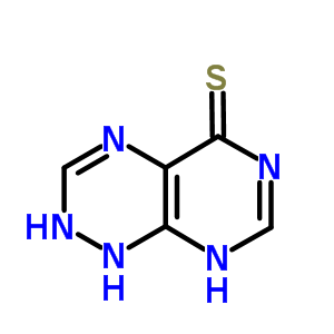 21308-86-1  2,8-dihydropyrimido[5,4-e][1,2,4]triazine-5(1H)-thione