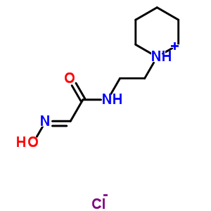 22078-31-5  1-(2-{[(2E)-2-(hydroxyimino)acetyl]amino}ethyl)piperidinium chloride