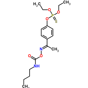 22936-20-5  O-(4-{(1E)-N-[(butylcarbamoyl)oxy]ethanimidoyl}phenyl) O,O-diethyl phosphorothioate