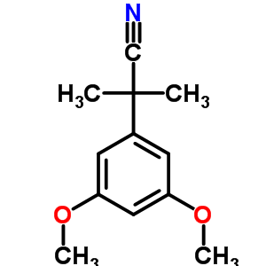 2-(3,5-dimethoxyphenyl)-2-methylpropanenitrile