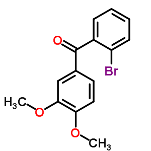 23346-79-4  (2-bromophenyl)(3,4-dimethoxyphenyl)methanone