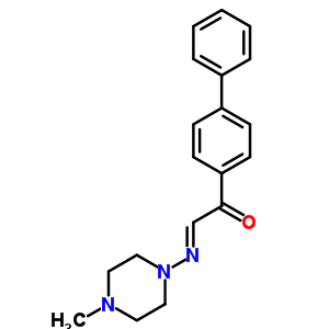 24342-47-0  (2E)-1-(biphenyl-4-yl)-2-[(4-methylpiperazin-1-yl)imino]ethanone