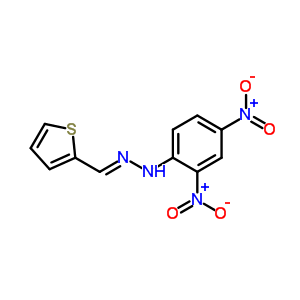 24383-66-2  (2E)-1-(2,4-dinitrophenyl)-2-(thiophen-2-ylmethylidene)hydrazine