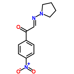 25555-23-1  (2E)-1-(4-nitrophenyl)-2-(pyrrolidin-1-ylimino)ethanone