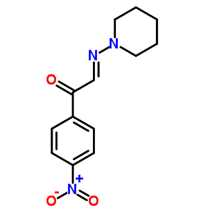 25561-34-6  (2E)-1-(4-nitrophenyl)-2-(piperidin-1-ylimino)ethanone