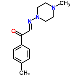 25561-47-1  (2E)-1-(4-methylphenyl)-2-[(4-methylpiperazin-1-yl)imino]ethanone