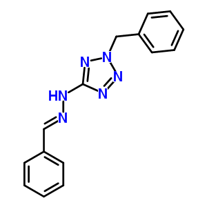 25857-64-1  2-benzyl-5-[(2E)-2-benzylidenehydrazinyl]-2H-tetrazole