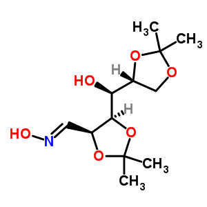 260441-81-4  (S)-[(4R)-2,2-dimethyl-1,3-dioxolan-4-yl]{(4R,5S)-5-[(E)-(hydroxyimino)methyl]-2,2-dimethyl-1,3-dioxolan-4-yl}methanol (niet-voorkeursnaam)