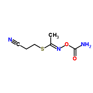 26649-40-1  2-cyanoethyl (1E)-N-(carbamoyloxy)ethanimidothioate