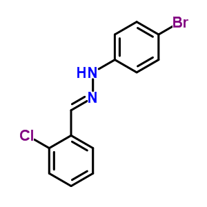 27241-91-4  (2E)-1-(4-bromophenyl)-2-(2-chlorobenzylidene)hydrazine