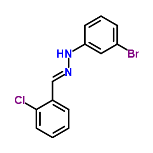 27246-83-9  (2E)-1-(3-bromophenyl)-2-(2-chlorobenzylidene)hydrazine
