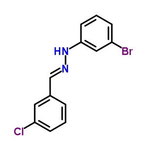 27246-84-0  (2E)-1-(3-bromophenyl)-2-(3-chlorobenzylidene)hydrazine
