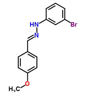 27246-85-1  (2E)-1-(3-bromophenyl)-2-(4-methoxybenzylidene)hydrazine