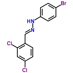 27246-95-3  (2E)-1-(4-bromophenyl)-2-(2,4-dichlorobenzylidene)hydrazine