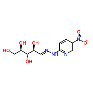 27851-96-3  (2R,3S,4S,5E)-5-[2-(5-nitropyridin-2-yl)hydrazinylidene]pentane-1,2,3,4-tetrol (non-preferred name)
