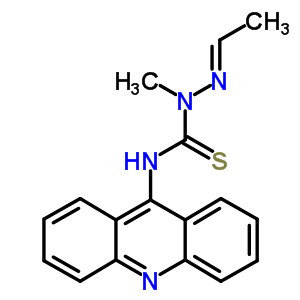 28846-43-7  (2E)-N-(acridin-9-yl)-2-ethylidene-1-methylhydrazinecarbothioamide