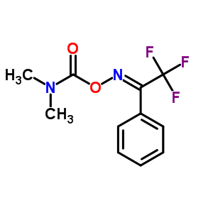 30289-06-6  (dimethylamino)({[(1E)-2,2,2-trifluoro-1-phenylethylidene]amino}oxy)methanone