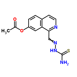 31181-08-5  1-(carbamothioylcarbonohydrazonoyl)isoquinolin-7-yl acetate
