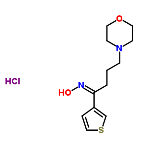 31634-19-2  (1Z)-N-hydroxy-4-(morpholin-4-yl)-1-(thiophen-3-yl)butan-1-imine hydrochloride (1:1)