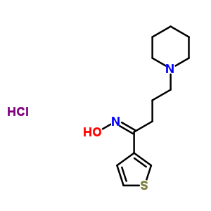 31634-40-9  (1Z)-N-hydroxy-4-(piperidin-1-yl)-1-(thiophen-3-yl)butan-1-imine hydrochloride (1:1)