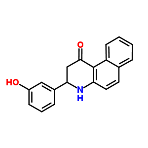 333759-52-7  3-(3-hydroxyphenyl)-3,4-dihydrobenzo[f]quinolin-1(2H)-one