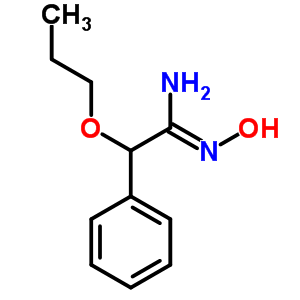 33954-78-8  (1Z)-N'-hydroxy-2-phenyl-2-propoxyethanimidamide