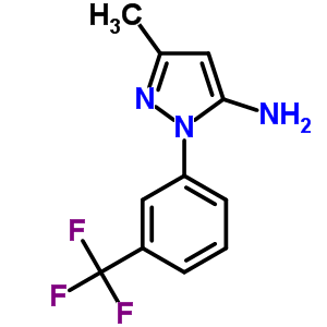 345-07-3  3-méthyl-1-[3-(trifluorométhyl)phényl]-1H-pyrazol-5-amine 