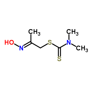 34683-69-7  (2E)-2-(hydroxyimino)propyl dimethylcarbamodithioate