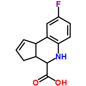 354816-24-3  8-fluoro-3a,4,5,9b-tetrahydro-3H-cyclopenta[c]quinoline-4-carboxylic acid