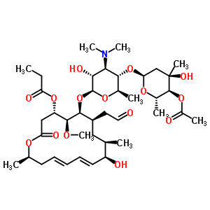 35867-32-4  (4S,5S,6S,7R,9R,10R,11E,13E,16R)-6-{[(2S,3R,4R,5S,6R)-5-{[(2S,4R,5S,6S)-5-(acetyloxy)-4-hydroxy-4,6-dimethyltetrahydro-2H-pyran-2-yl]oxy}-4-(dimethylamino)-3-hydroxy-6-methyltetrahydro-2H-pyran-2-yl]oxy}-10-hydroxy-5-methoxy-9,16-dimethyl-2-oxo-7-(2-oxoet