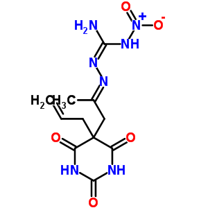 37175-92-1  N-nitro-N''-{(2E)-1-[2,4,6-trioxo-5-(prop-2-en-1-yl)hexahydropyrimidin-5-yl]propan-2-ylidene}carbonohydrazonic diamide