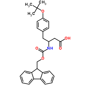 372144-21-3  4-(4-tert-butoxyphenyl)-3-{[(9H-fluoren-9-ylmethoxy)carbonyl]amino}butanoic acid